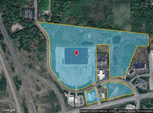  15400 Waldron Way, Big Rapids, MI Parcel Map