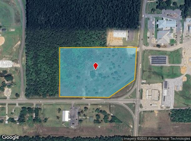 17607 Highway 603 Ave, Kiln, MS Parcel Map