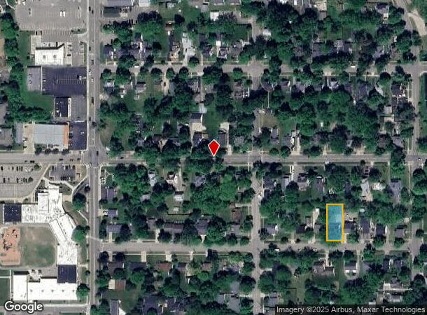  416 S Park St, Mason, MI Parcel Map