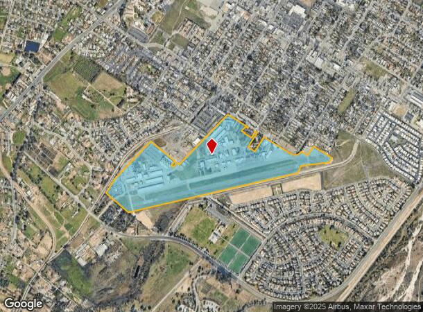  4130 Mennes Ave, Jurupa Valley, CA Parcel Map