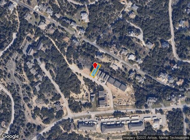 21212 Portsmouth Cv, Lago Vista, TX Parcel Map