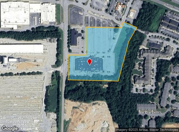 185 Metromont Rd, Hiram, GA Parcel Map
