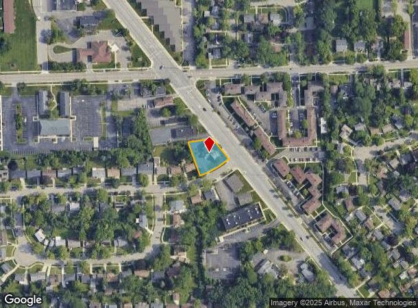  1817 W Stadium Blvd, Ann Arbor, MI Parcel Map