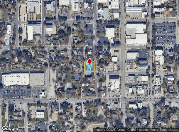  1008 S Rock St, Georgetown, TX Parcel Map