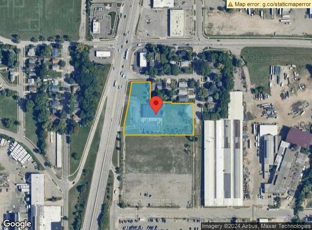  1904 N Larch St, Lansing, MI Parcel Map