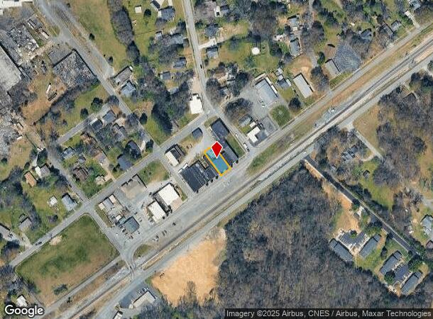  110-114 S Main St, Grover, NC Parcel Map