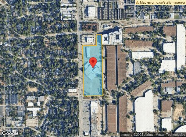  3404 N Shepherd Dr, Houston, TX Parcel Map