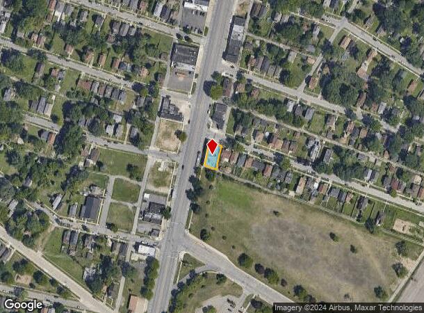  3715 W Jefferson Ave, Ecorse, MI Parcel Map