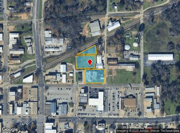 E Larkin St, Athens, TX Parcel Map