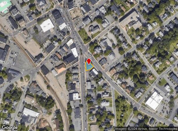  810 Washington St, Stoughton, MA Parcel Map