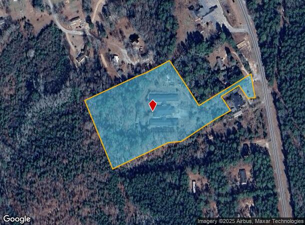2802 Mccords Ferry Rd, Eastover, SC Parcel Map