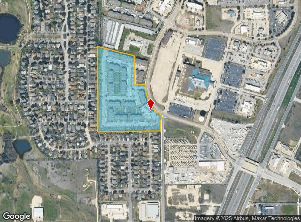 1480 Cabelas Dr, Buda, TX Parcel Map