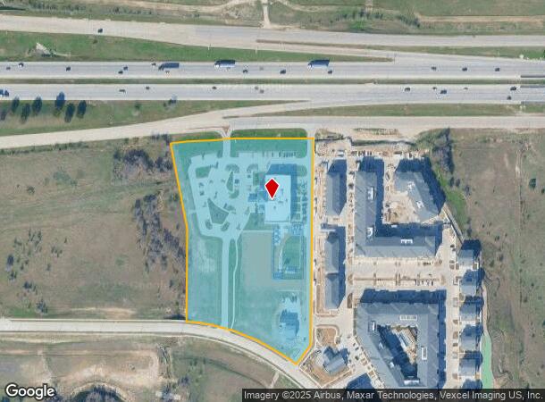 13340 Highland Hills Dr, Aledo, TX Parcel Map