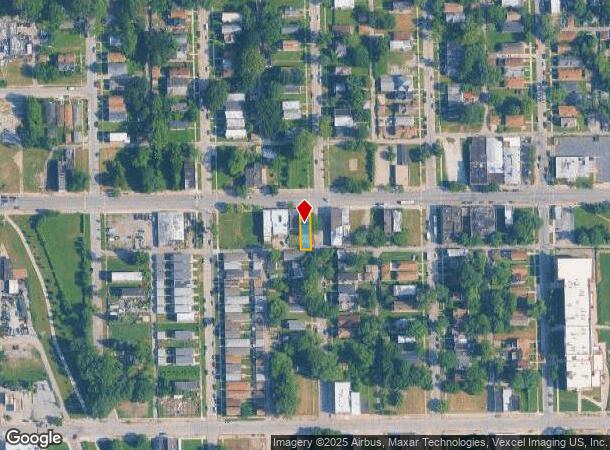 635 W 119Th St, Chicago, IL Parcel Map