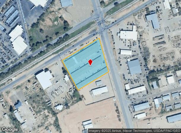  1308 S Midkiff Rd, Midland, TX Parcel Map