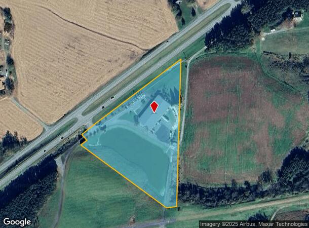 9543 Nc Highway 49 S, Denton, NC Parcel Map