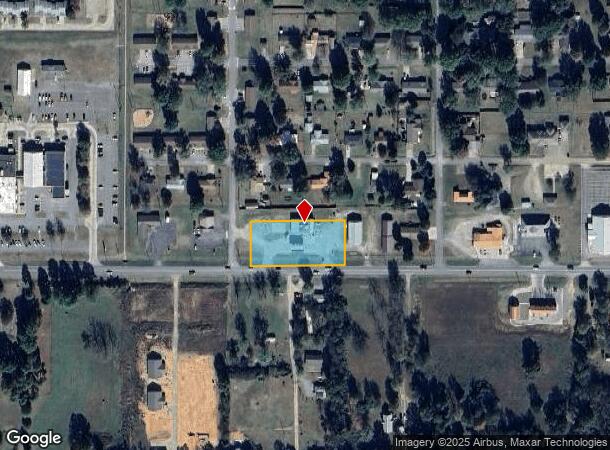  1025 W Locust St, Stilwell, OK Parcel Map