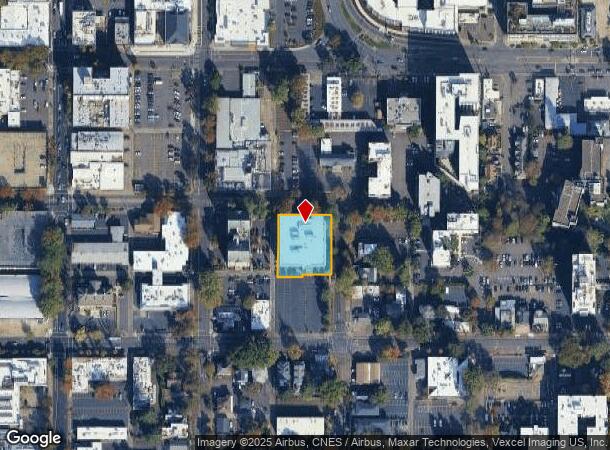  360 E 10Th Ave, Eugene, OR Parcel Map