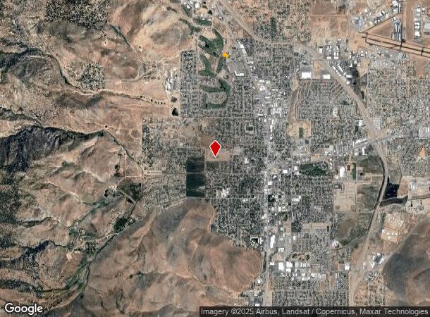  1103 Country Club Dr, Carson City, NV Parcel Map