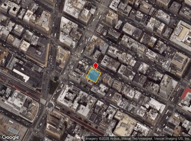 70 W 36Th St, New York, NY Parcel Map