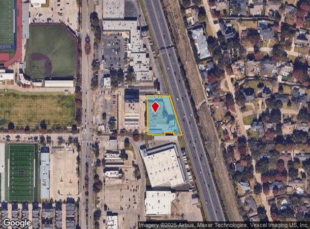  12250 Inwood Rd, Dallas, TX Parcel Map
