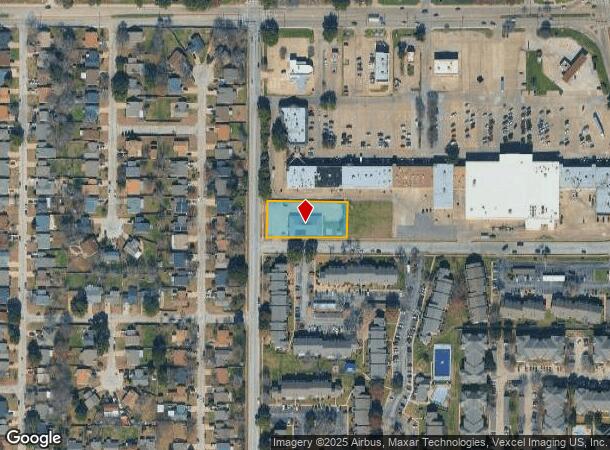 2425 Carter Dr, Arlington, TX Parcel Map