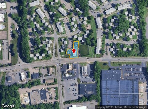  609 Oak St, Brockton, MA Parcel Map