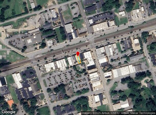  117 W Main St, Easley, SC Parcel Map