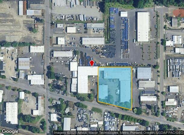 10733 Ne Marx St, Portland, OR Parcel Map