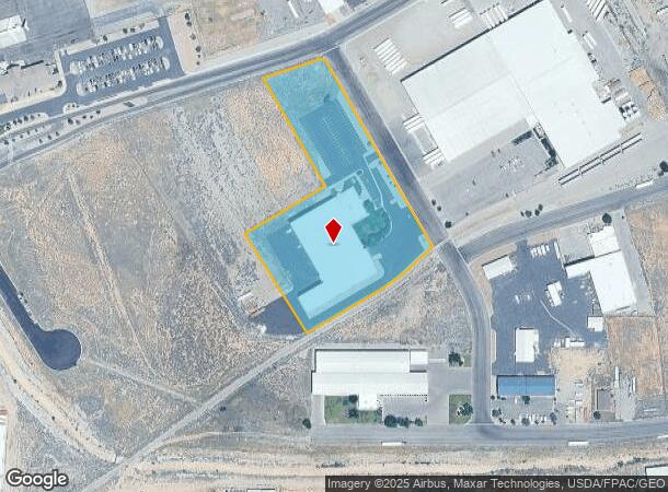  1024 N Production Rd, Cedar City, UT Parcel Map