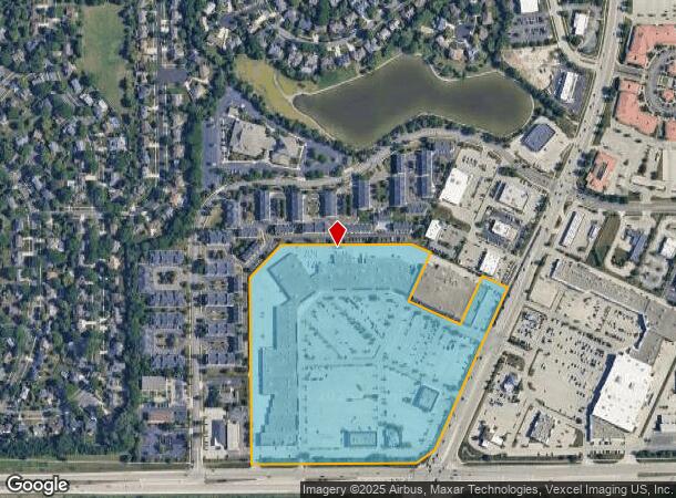 2 Danada Sq W, Wheaton, IL Parcel Map