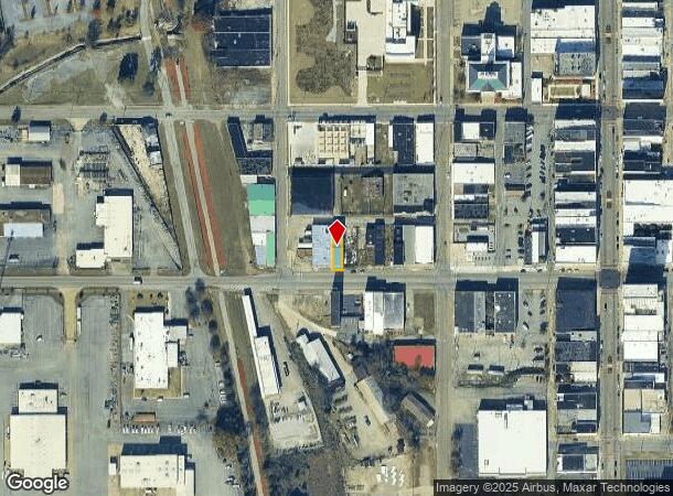  123 W 10Th St, Anniston, AL Parcel Map