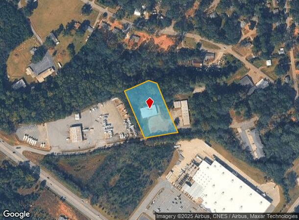  508 Frampton St, Anderson, SC Parcel Map