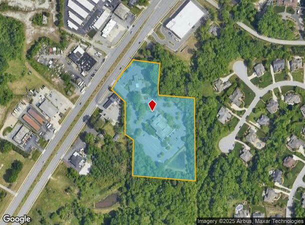  5815 W Gate City Blvd, Greensboro, NC Parcel Map