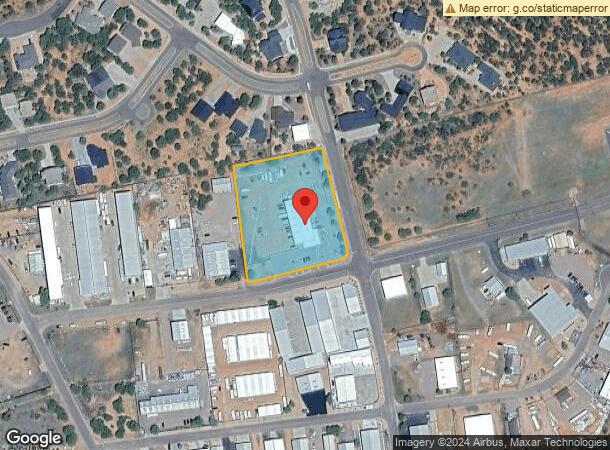  1402 W Bravo Taxiway, Payson, AZ Parcel Map