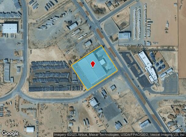 491 S Darrington Rd, El Paso, TX Parcel Map