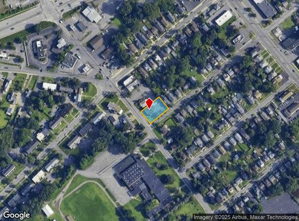 2571 Albany St, Schenectady, NY Parcel Map