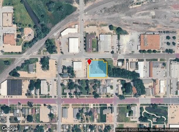  415 W 2Nd Ave, Hutchinson, KS Parcel Map