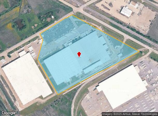  4200 Knighthurst St, Ennis, TX Parcel Map