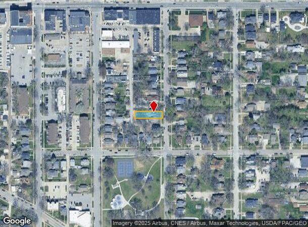 1120 23Rd St, Des Moines, IA Parcel Map
