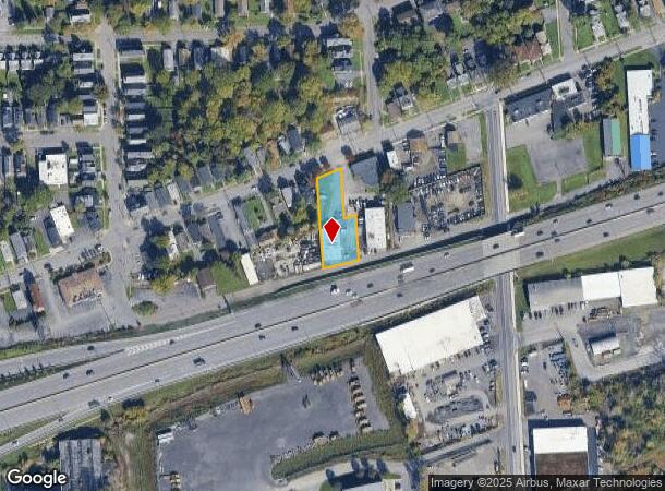  1452 Burnet Ave, Syracuse, NY Parcel Map