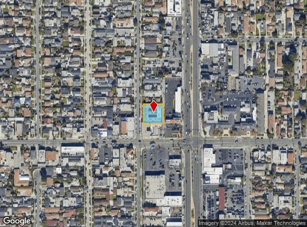  10720 Burin Ave, Inglewood, CA Parcel Map