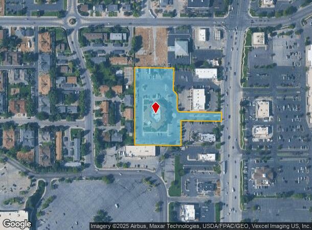  1000 S University Ave, Provo, UT Parcel Map