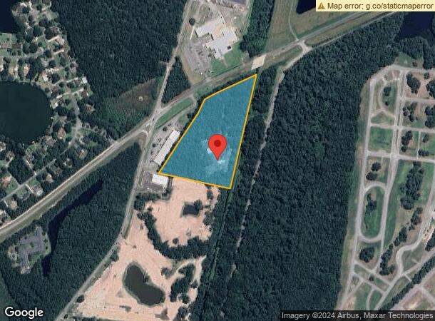  1692 Glynco Pkwy, Brunswick, GA Parcel Map