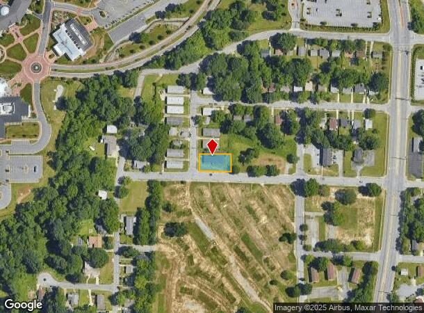  500 Saunders Pl, High Point, NC Parcel Map