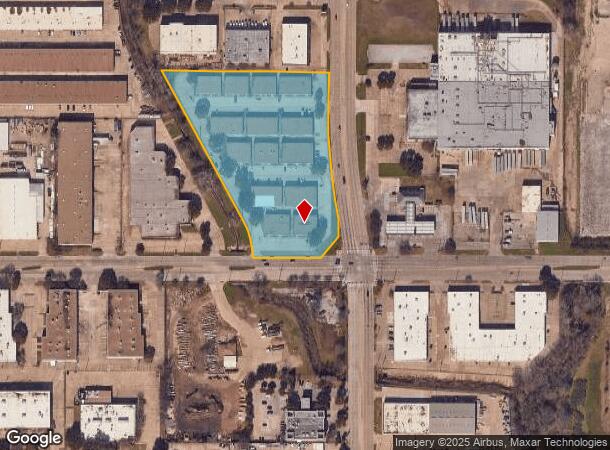 10701 Plano Rd, Dallas, TX Parcel Map