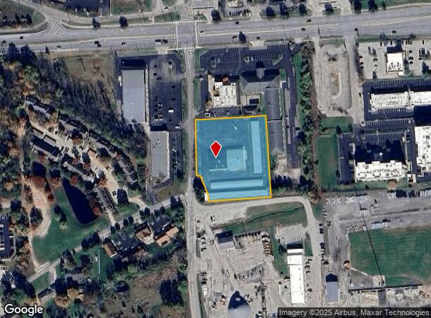  3541 W Two Mile House Rd, Columbus, IN Parcel Map