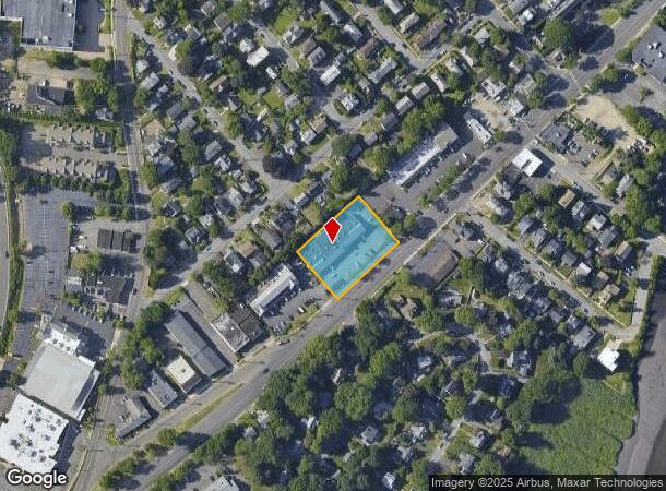  222 Post Rd, Fairfield, CT Parcel Map