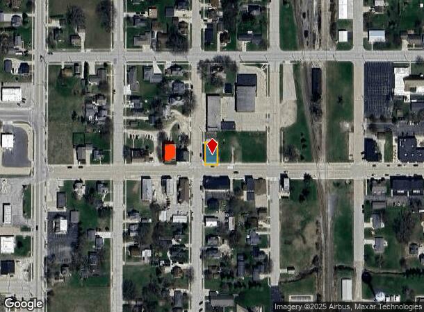  534 W Main St, Hilbert, WI Parcel Map