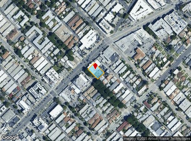  3200 Santa Monica Blvd, Santa Monica, CA Parcel Map